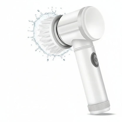 5 In1 Electric Spin Scrubber, Spin Scrubber with 5 Replaceable Brush Heads Bathroom Cleaning Brush,Power Electric Cleaning Brush
