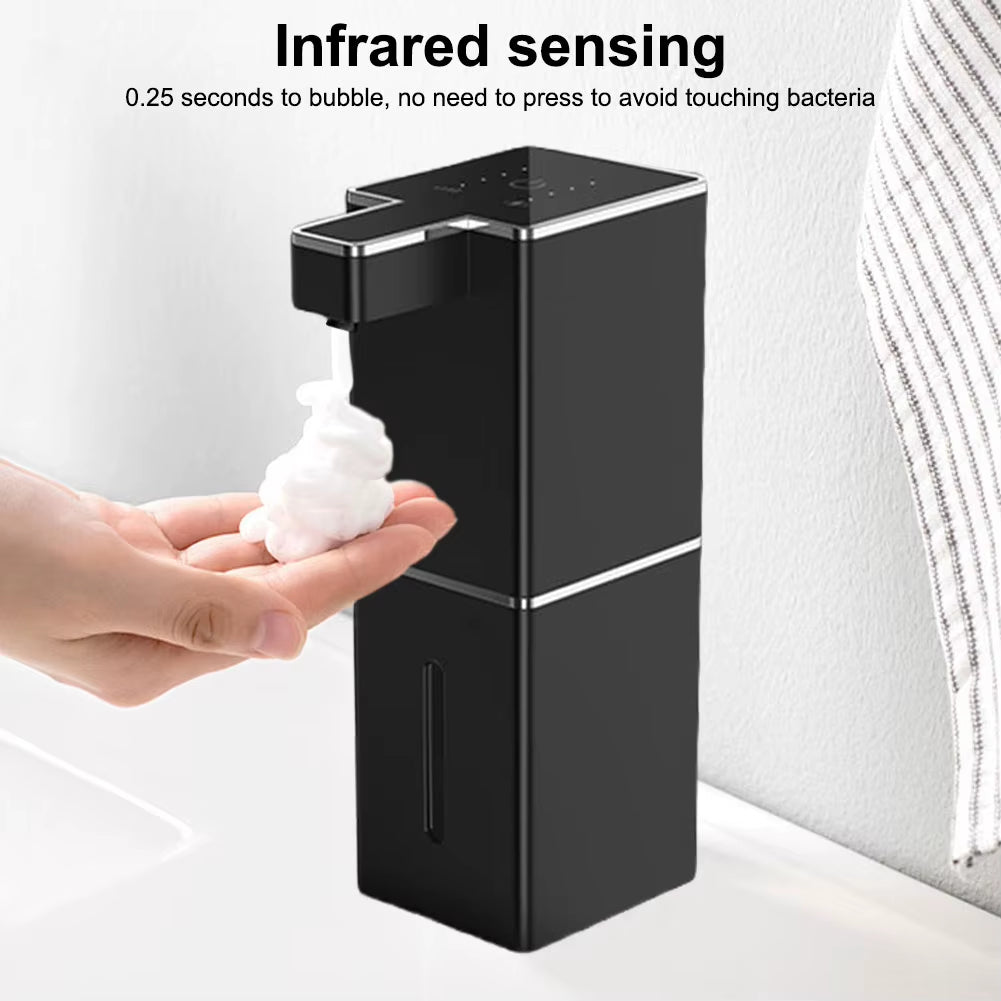 Automatic Soap Dispenser Touchless Dish Soap Dispenser Electric Soap Dispenser Electric 4 Level Adjustable Foam Soap Dispenser