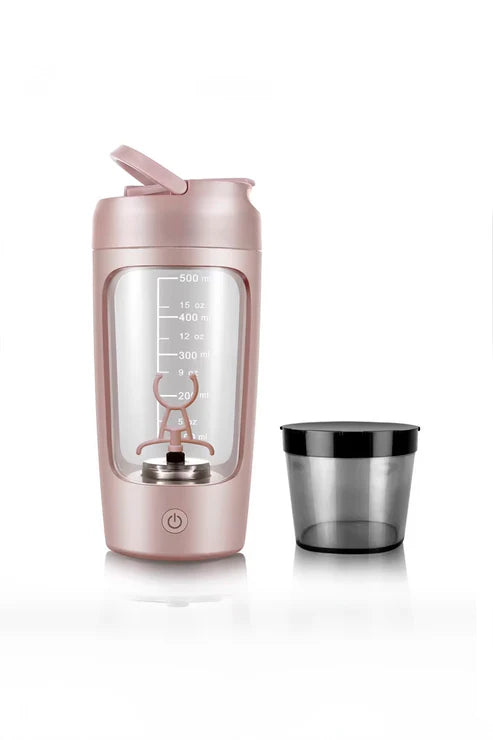 Portable Electric Shaker — 500ml Rechargeable Gym Blender