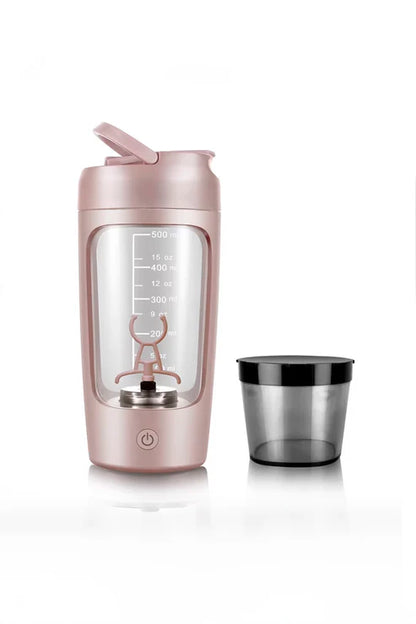 Portable Electric Shaker — 500ml Rechargeable Gym Blender